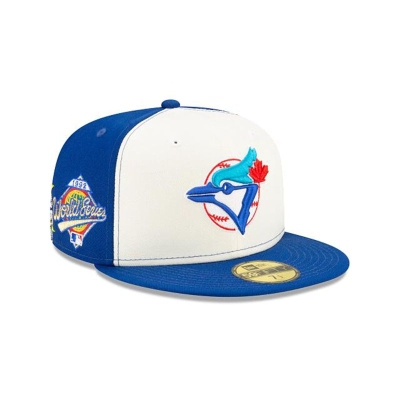 Sapca New Era Toronto Blue Jays MLB State Flower 59FIFTY Fitted - Albastri